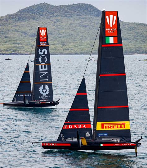 The Prada Cup Final LIVE: Team Ineos v Luna Rossa, race 